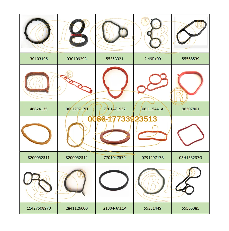 Gasket For Alternator Bracket Housing To Block for B M W E60 E63 E64 750i 550i 12317507808