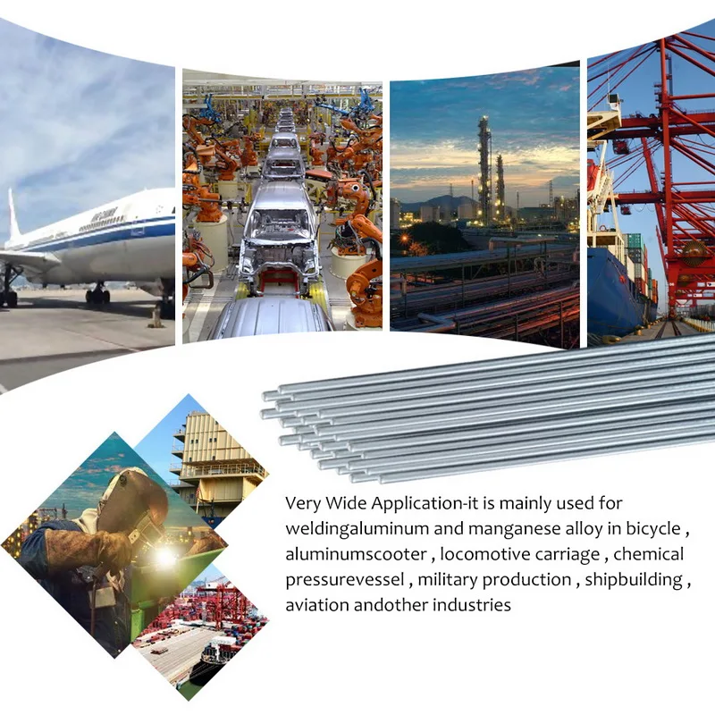 Aluminum Welding Brazing Rod Aluminum Solder rod Welding Wire Flux Cored Soldering Rod Wholesale high quality