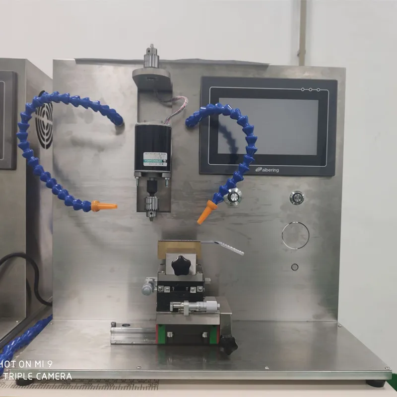 automatic single hole punching machine for medical plastic catheters