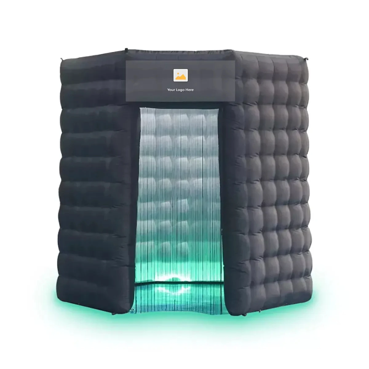 Free Logo Customization  Rotating Photo Booth Enclosure Backdrop Spnning Cabinet 360 Photo Booth Camera Booth With Led Light