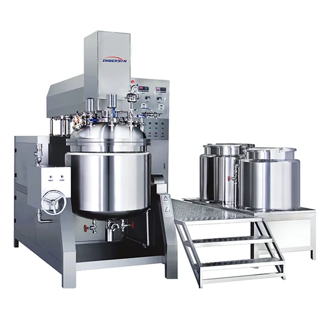 IMBERSON 2022 New Product IME-C 200L cutter emulsifier high shear emulsifier mixer body lotion cream making emulsifying tank