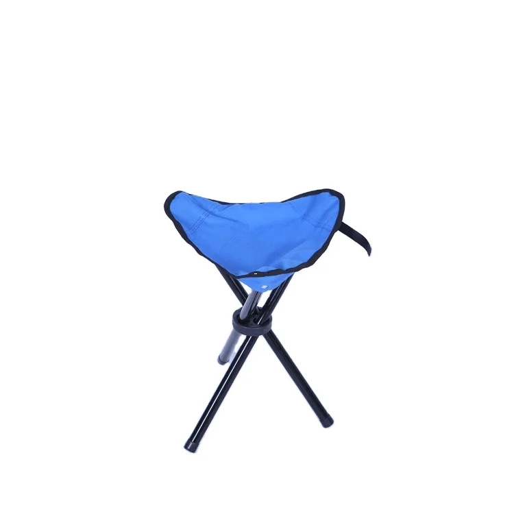 Fishing Chair Three Legs Adjustable Outdoor Camping Stool Portable Folding Stool