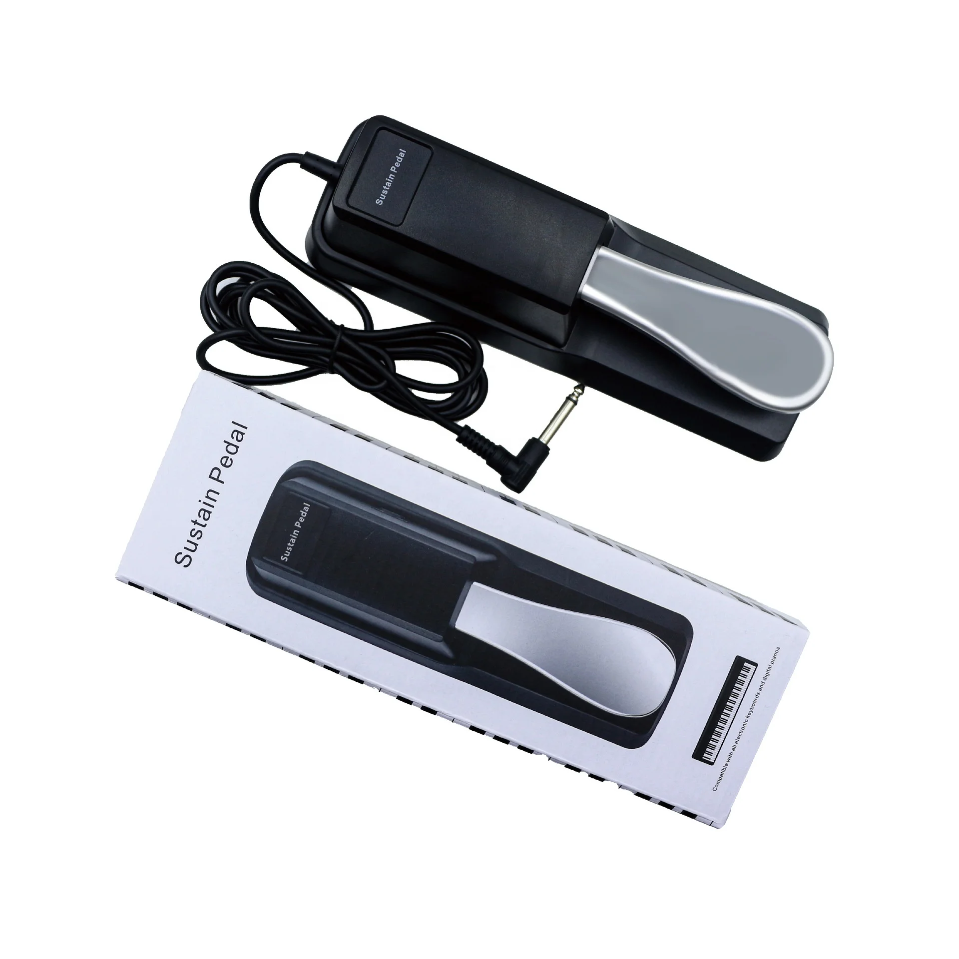 Professional Keyboard digital Piano Sustain Foot Pedal from china factory metal foot pedal instrument accessories