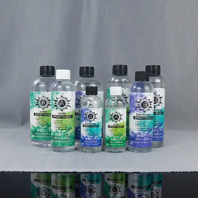 Продажа смолы и витагеля для ногтей, эпоксидная смола, протезирующая сине-Бонд, конкрит, Hardner 1:1 AB Клей