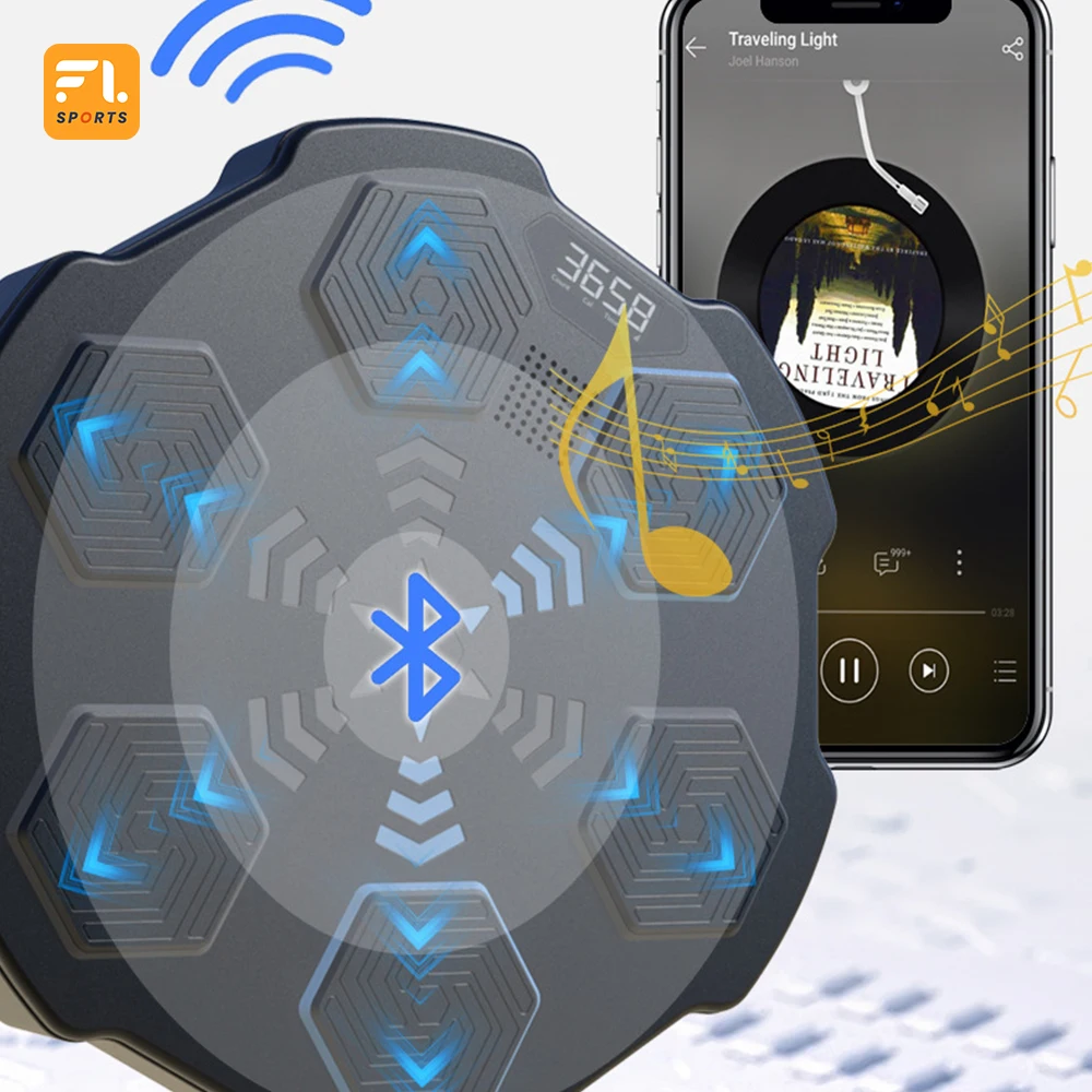 Intelligent Music Boxing Machine Wall Hanging Target Household Sandbag Reaction Training Divine Equipment Children and Adults