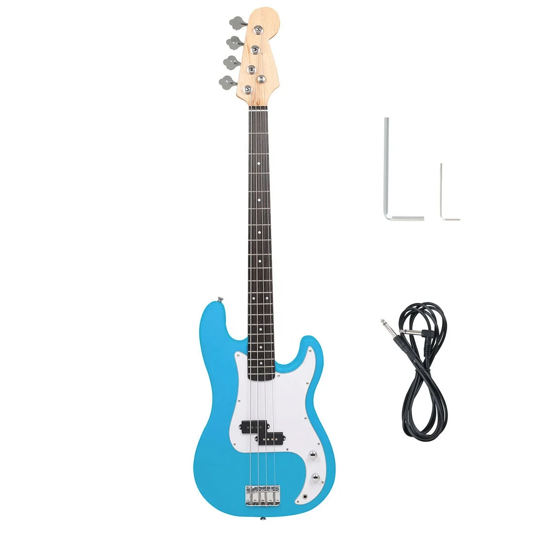 Wholesale Cheap Musical Instruments Basswood High Quality Beginner Electric 4 Stringed Bass Guitar