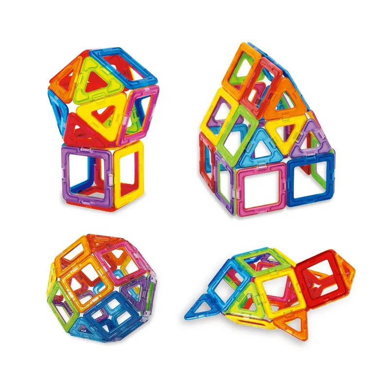 Early Education Magnetic Building Block For Children Transparent Magnetic Block Set 30PCS Kid Gift