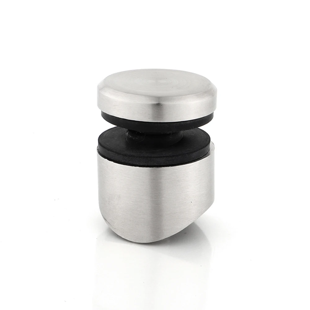 High Quality Heavy Duty Glass Balustrade Railing Side Mounted U Channel Spigot Indoor/Outdoor Stainless Steel Standoff