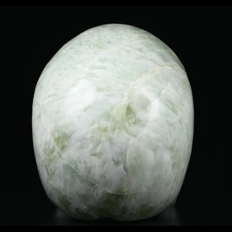 Wholesale High Quality Natural Huge 5.0 inch  Xiuyan Jade Carved Crystal Skulls Healing crystal stones