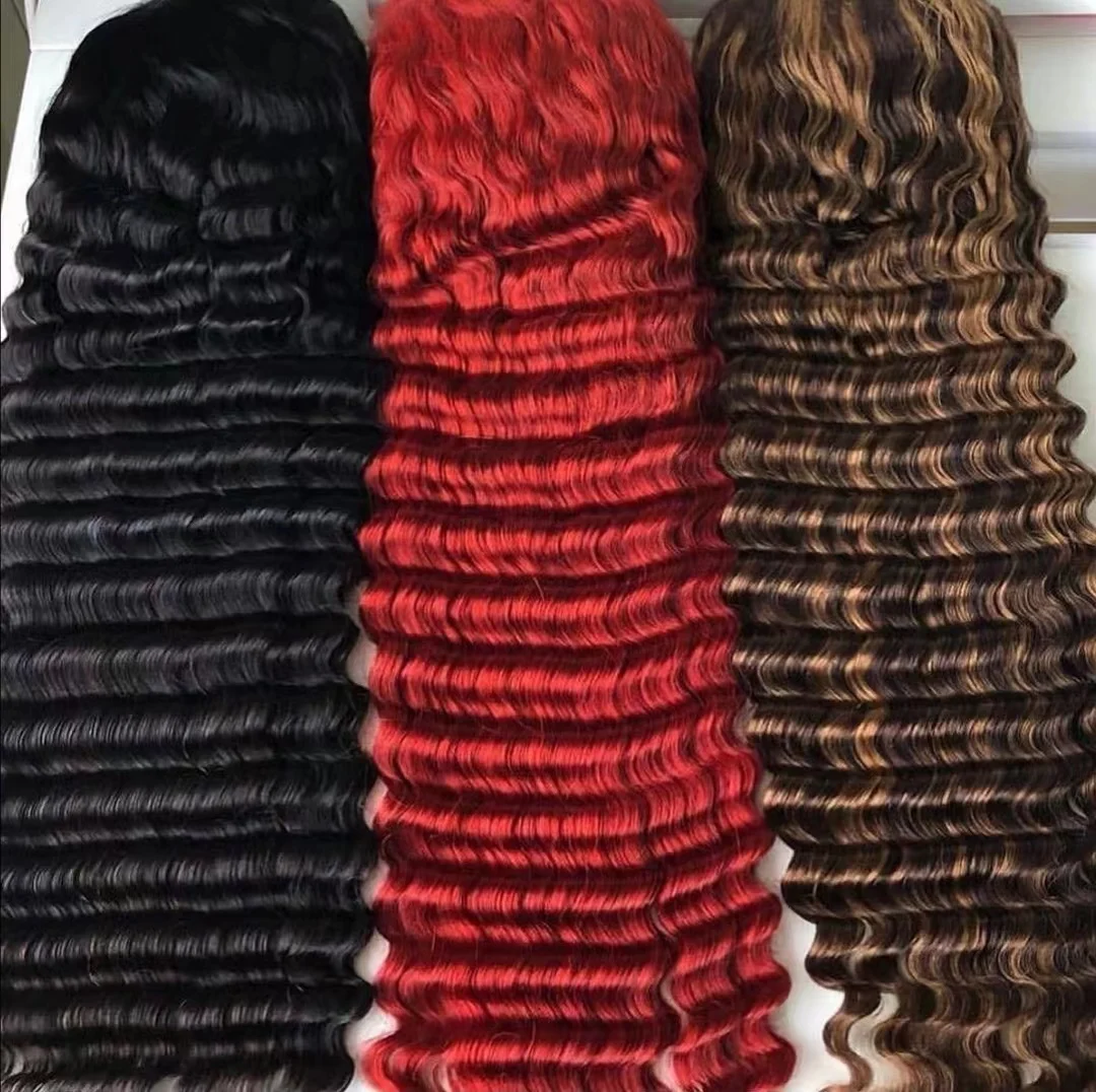 Wholesale Cheap Brazilian Pineapple Wave Human Hair Wig Lace Front,Pineapple Curl Hd Transparent Lace Wig,13x4 HD Lace Front Wig