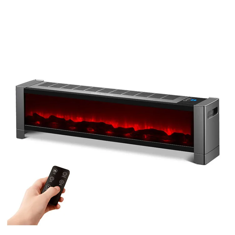2000W Electric Convector Space Heater for Home Portable Wall Mounted Heating Element Remote Control