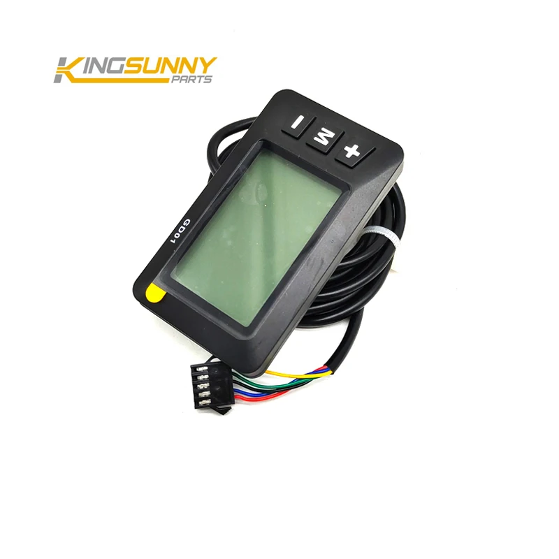 King Sunny 24V 36V 48V SM Interface Digital GD01 Instrument LCD Display For Ebike Parts Electric Bicycle Accessory