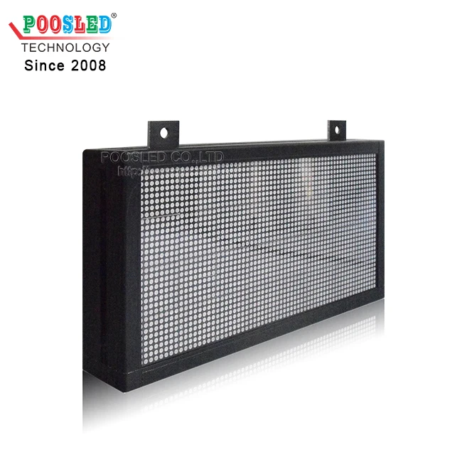 Заводская цена светодиодный прокручивающийся текст светодиодные движущиеся знаки одноцветный движущийся дисплей рекламный