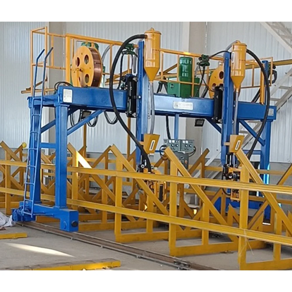 Automatic Gantry Type H Beam Submerged Arc Welding Machine Equipment For Steel Structure