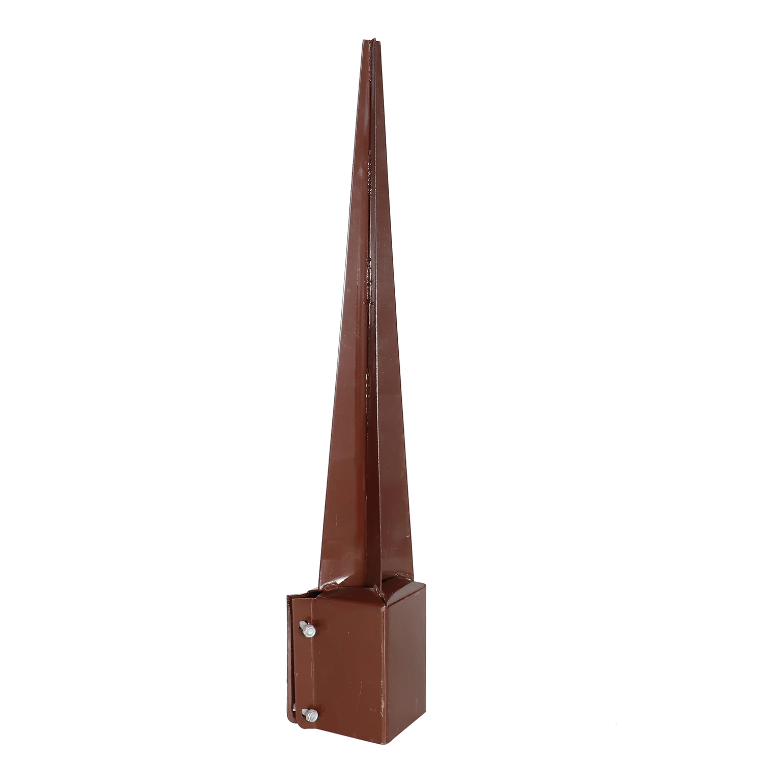 Heavy-Duty 91x150x900 mm Galvanized Helical Ground Anchor Pile Zinc Coating for Securing Wooden Pole Concrete Anchors