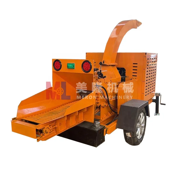 Forest Garden Tree Wood Chipper Shredder Multifunction Grass Chopper Wood Chipper Wood Chipper Shredder Machine