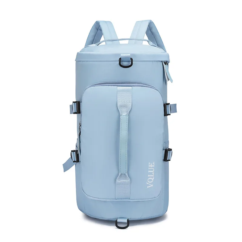Hot Sale Cross-border Large Capacity Storage Bag Sports Backpack Dry and Wet Separation Waterproof Luggage Bag Travel Luggage