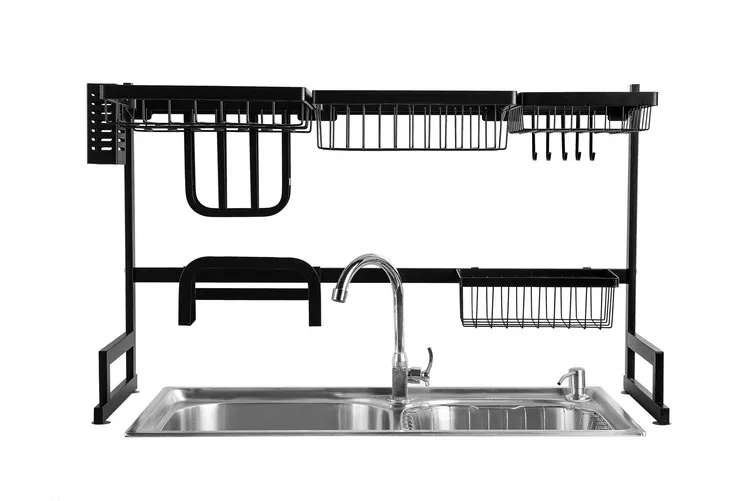 OEM 551-38 над раковиной 2 уровня из нержавеющей стали кухонные сушилки для посуды стойка держатели хранения