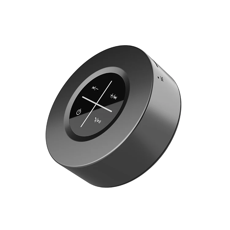 Алюминиевый сплав Led милый мини-динамик Touch Bluetooths TF USB Беспроводная