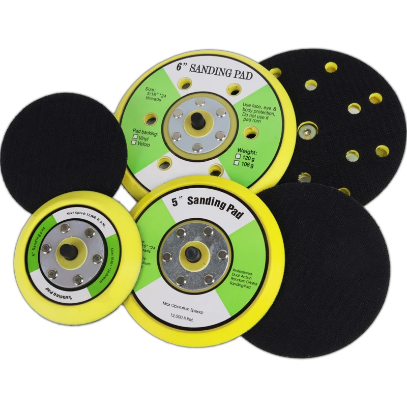1 Inch 2 Inch 3 Inch 4 Inch 5 Inch 6 Inch Sandpaper Sticky Disc Sand Stone Dish Drying Hand Sanding Pad