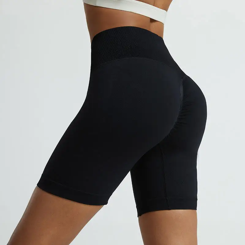 High Stretch Dfyne Impact Short Seamless Scrunch Bum Seam Yoga Gym Shorts Yoga Booty Running Short Pants