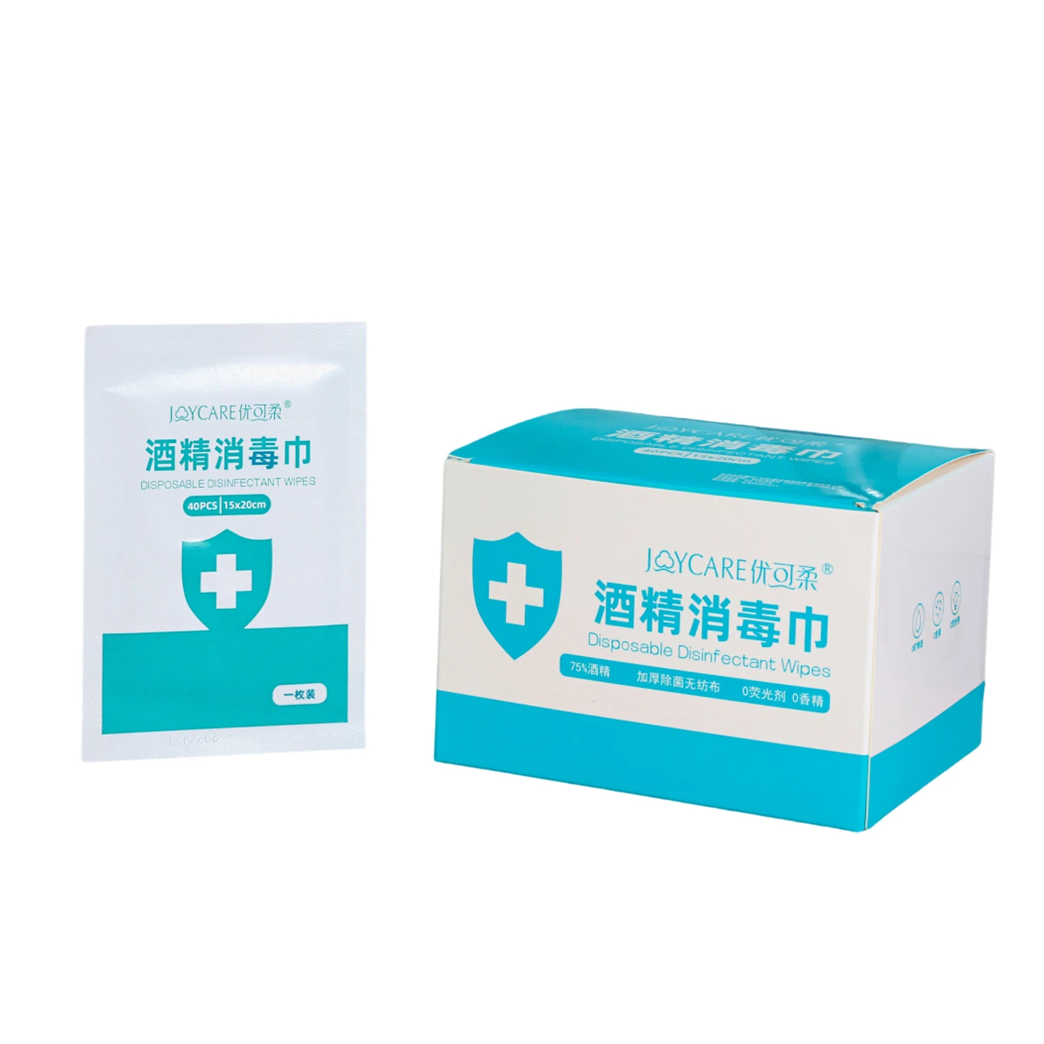 Medium Size Alcohol Pads, Latex-Free Alcohol Wipes