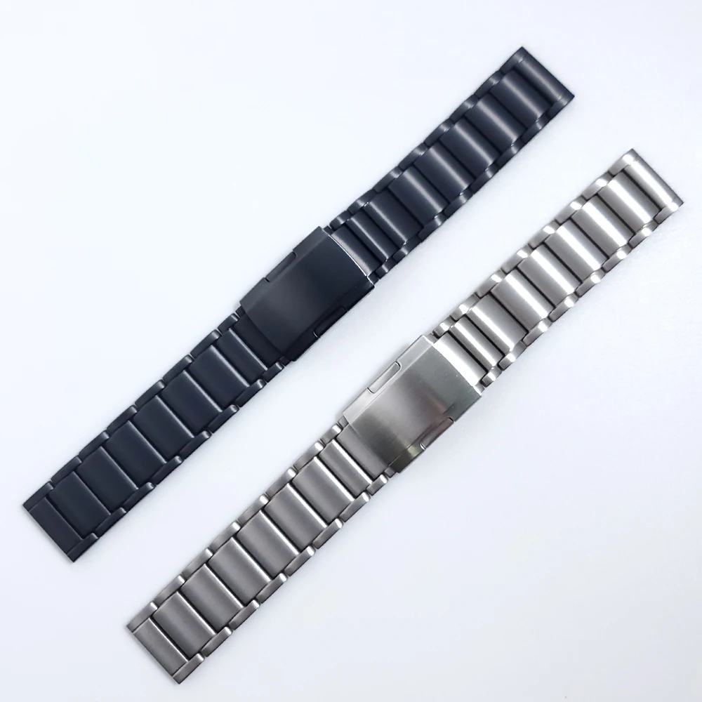 Ремешок из титанового сплава для часов сменный металлический браслет Samsung Galaxy Watch 3/Gear S3 Frontier 22 мм