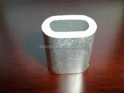 Wire Rope Accessories Aluminum Sleeve Hourglass / Aluminum Ferrule / Aluminum Swage
