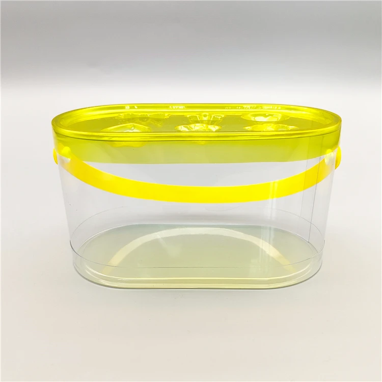 Custom Plastic Cylinder Tube With Lids Packaging Box Clear PVC Toy Coin Hexagon Cylinder
