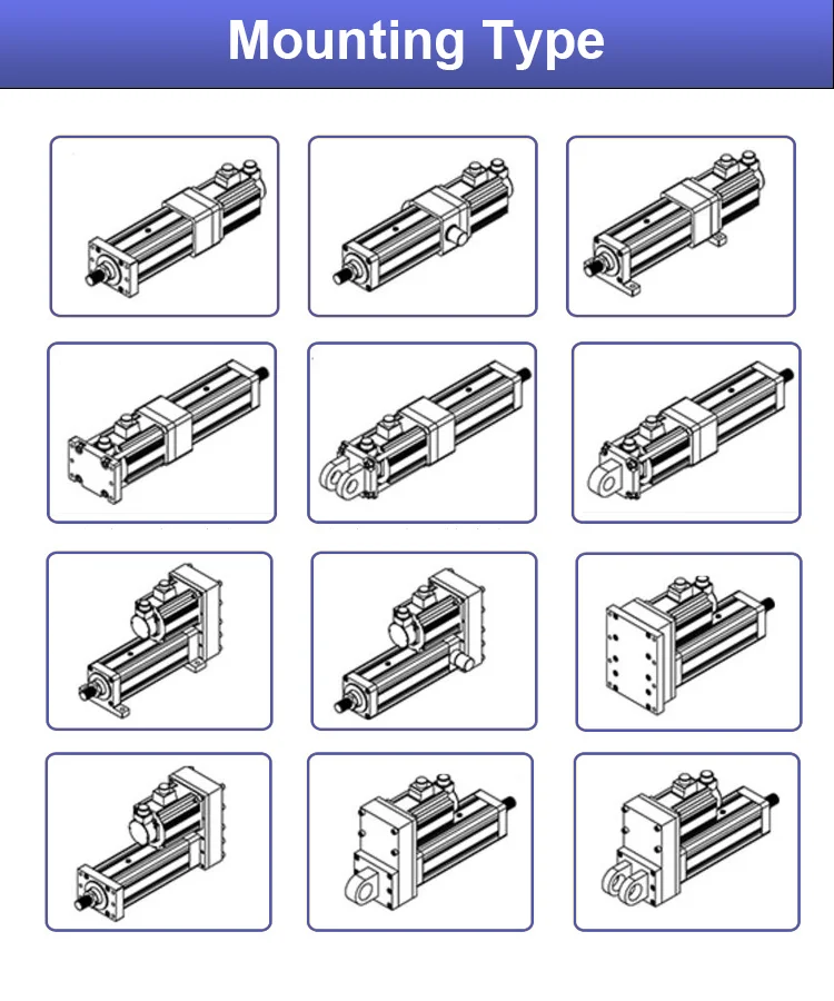 Custom Ball Screw Electric Telescopic Linear Cylinder Actuator Electric Servo Actuator Cylinders