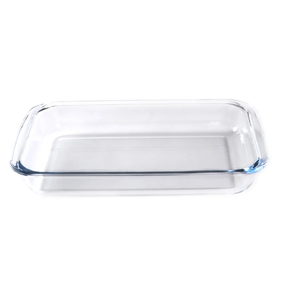 Aeofa Heat resistant high borosilicate glass baking tray rectangular household