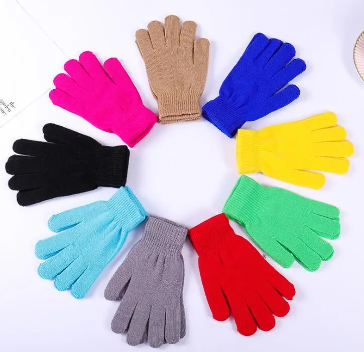 OEM knit magic gloves for adult factory price cheap