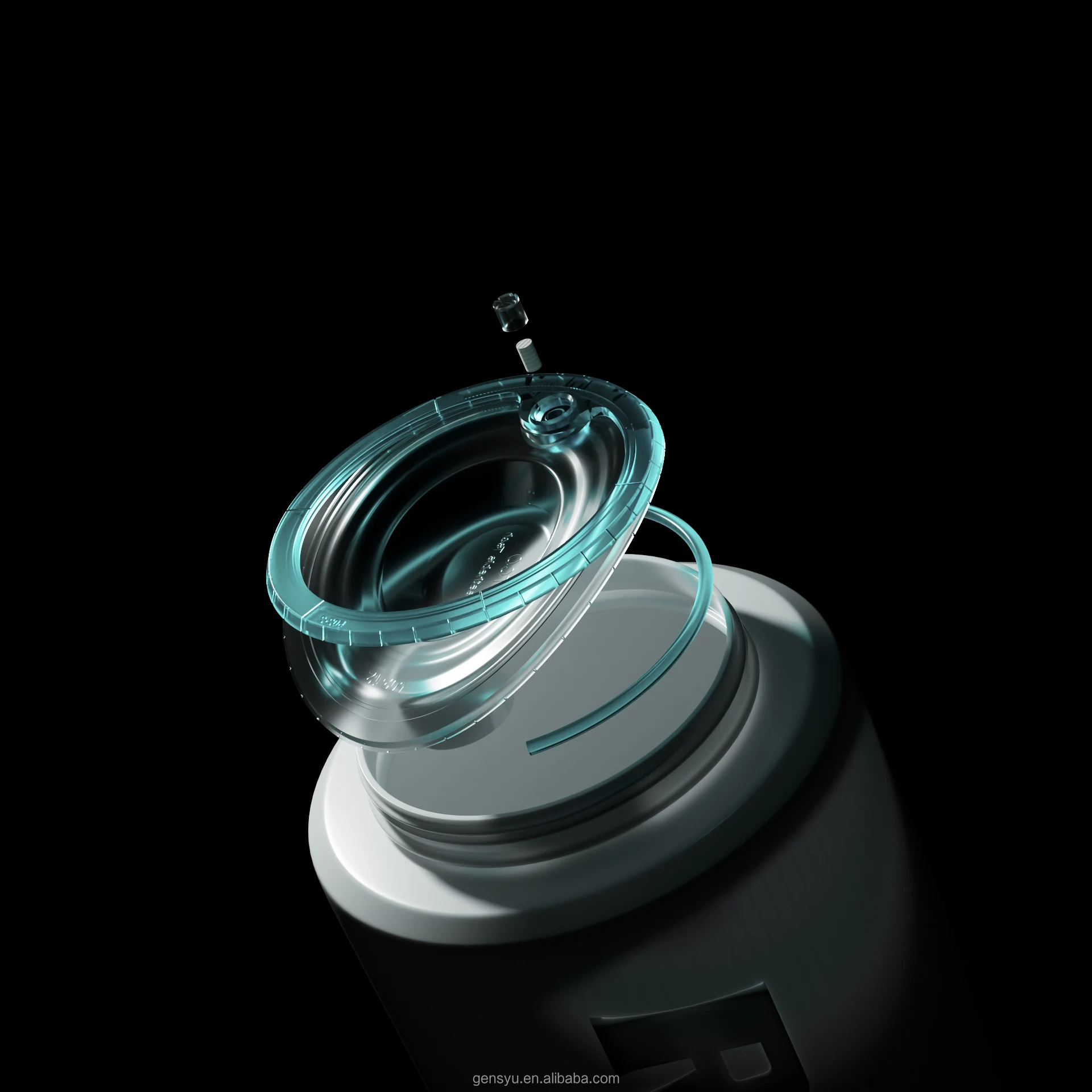 New Tech Plastic Pill Bottle For Tablet  Protein Medicine Sport Nutrition Supplement Bottle With Breathable Cap/Liner