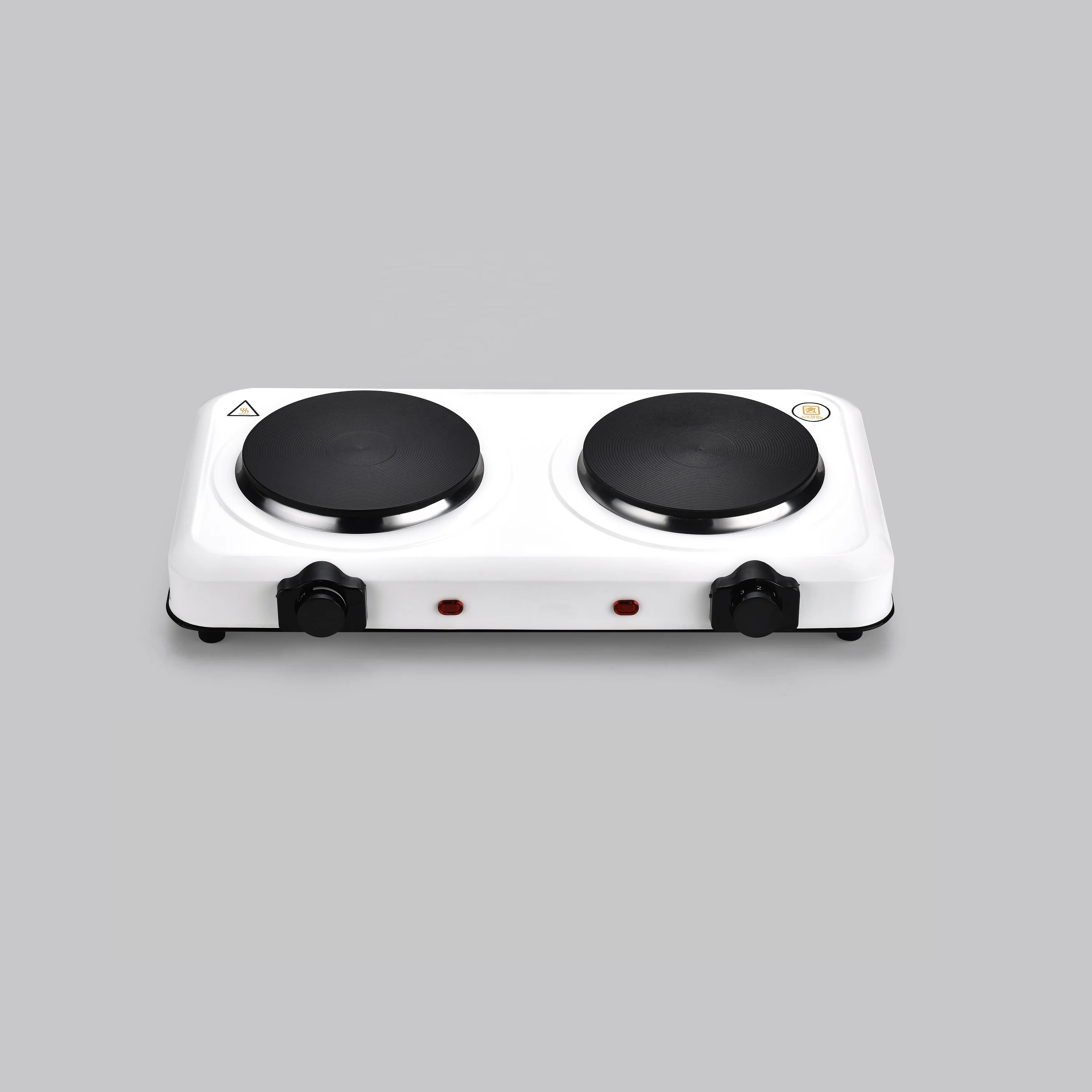 2021 kitchen appliance double burner hot plate electric cooking stove patent product hot sale non-slip