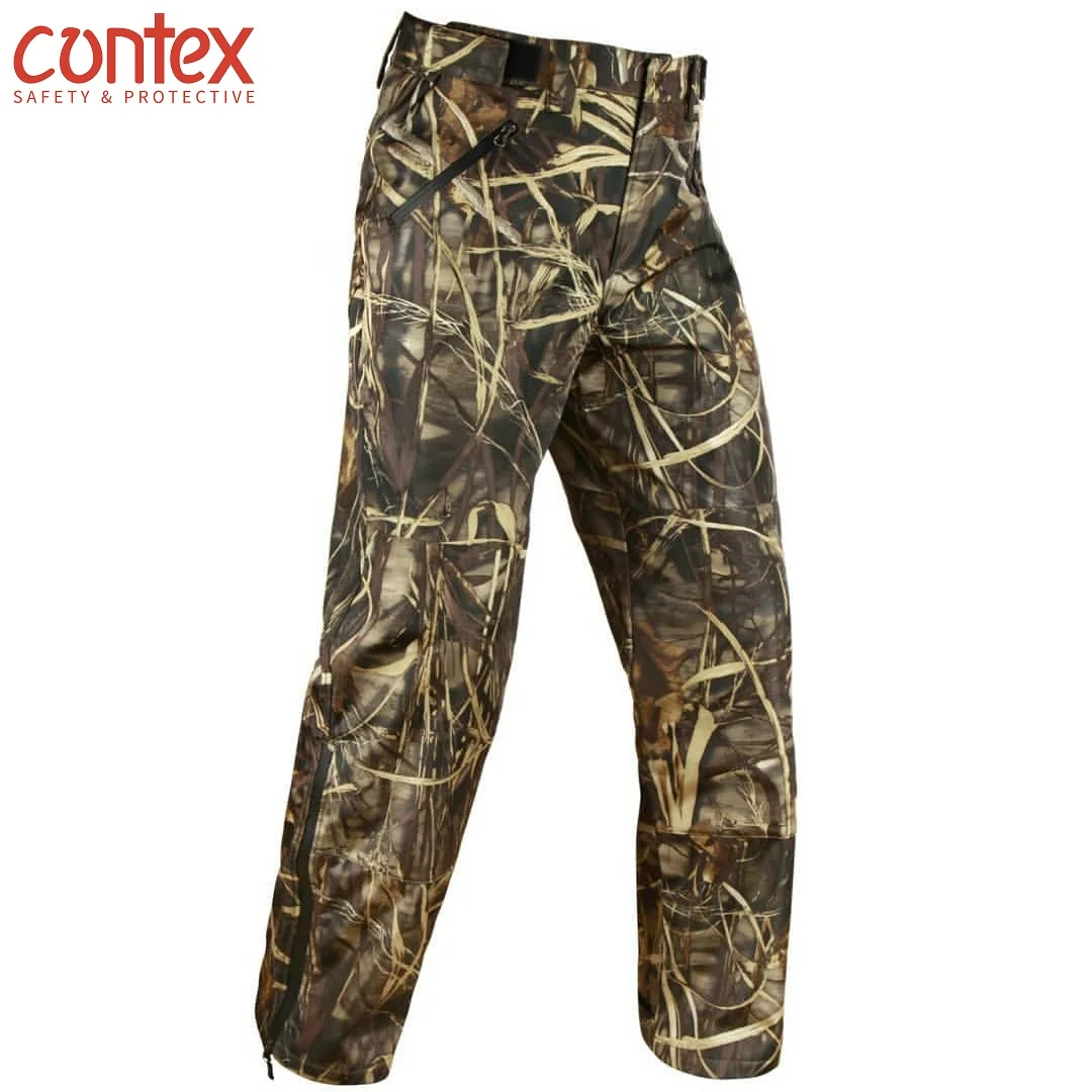 
Custom Mens Softshell Bonded Fleece Waterproof Tape Seam Military Tactical Combat Camouflage Hunting Trouser 
