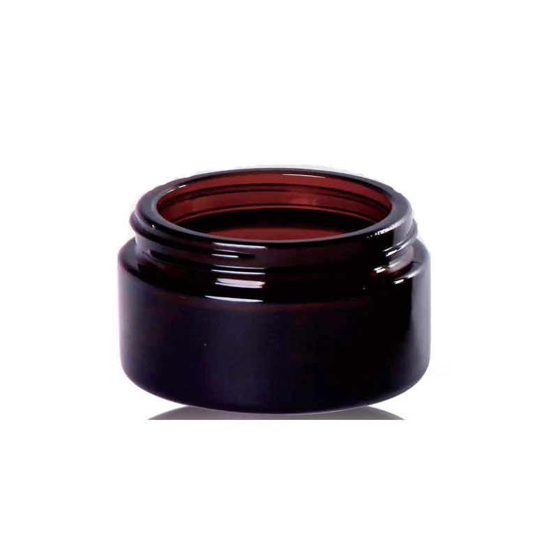 30ml amber glass jar