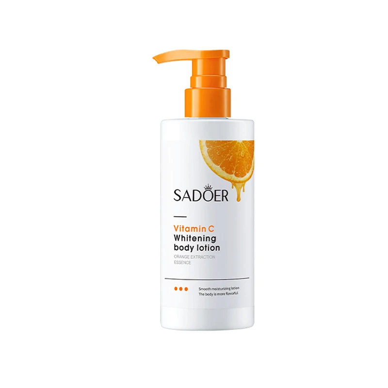 VC Whitening Body Lotion Brightening Smooth Moisturizing Exfoliating Eliminate Small Pimples Remove Snake Lines Clear Scaly Skin