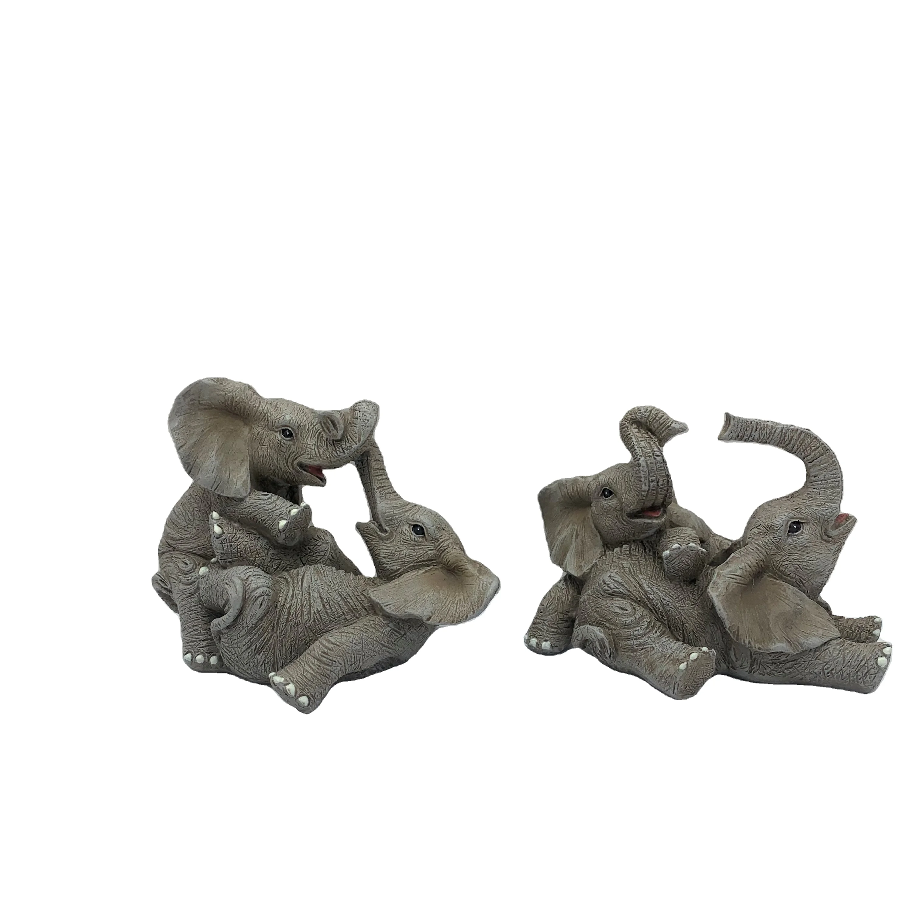 
Beautiful High Quality artificial lucky figurines Animal Statue Home Decoration in Resin Elephant 