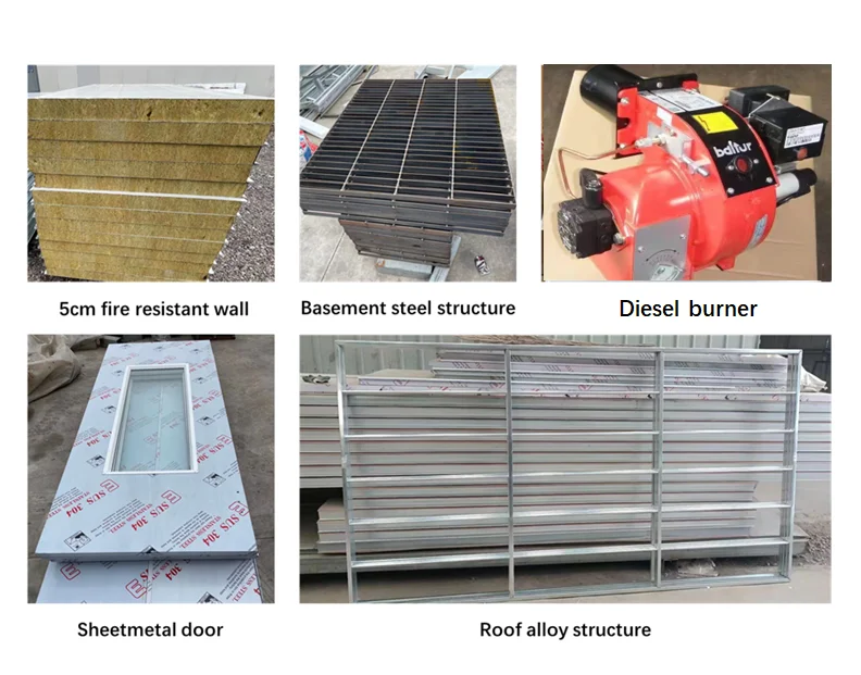 High quality OEM Auto Spray booth Diesel heating Car surface paint room