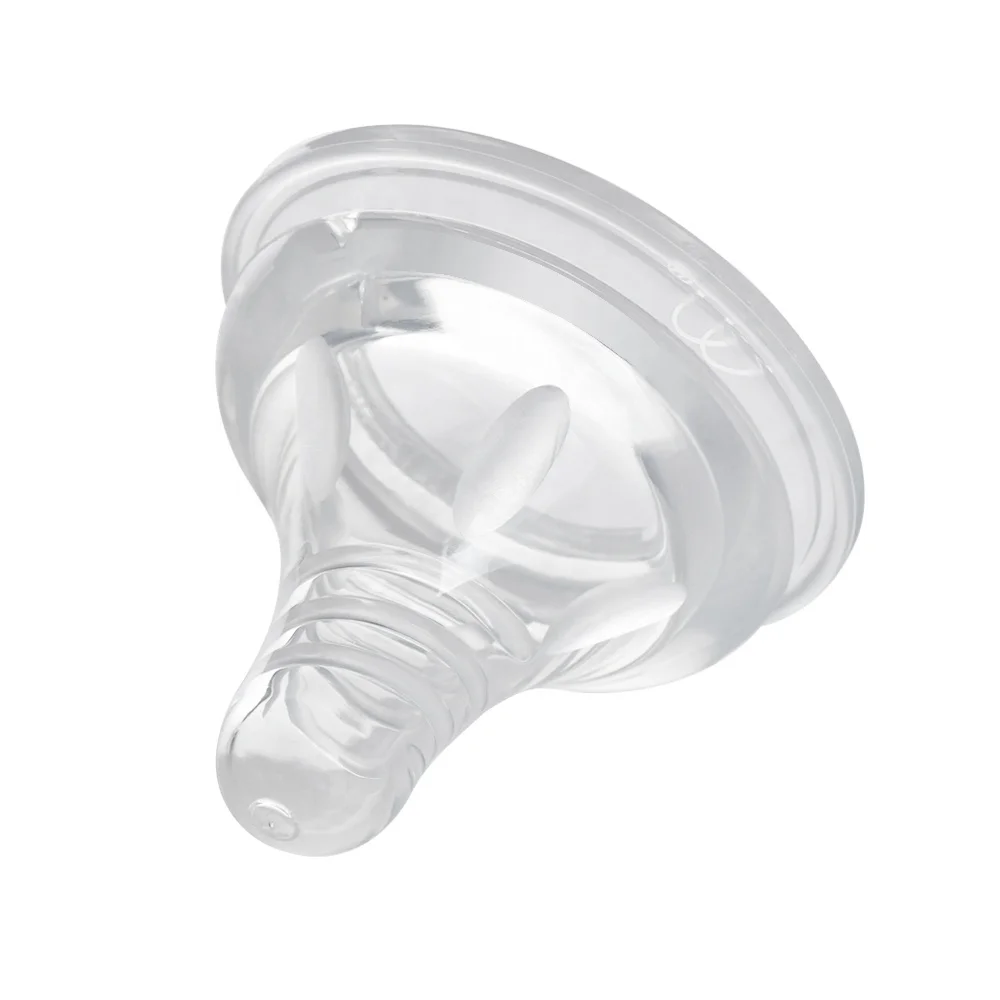 Liquid Silicone Baby Nipple Manufacturer 2021Hot Wholesale Baby Feeding Products Bottle Nipple Bulk Packing