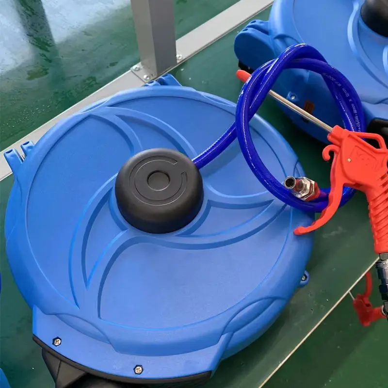 OBBL-1101 automatic portable cable small Retractable cable Reel Metal Manual Hose Reel