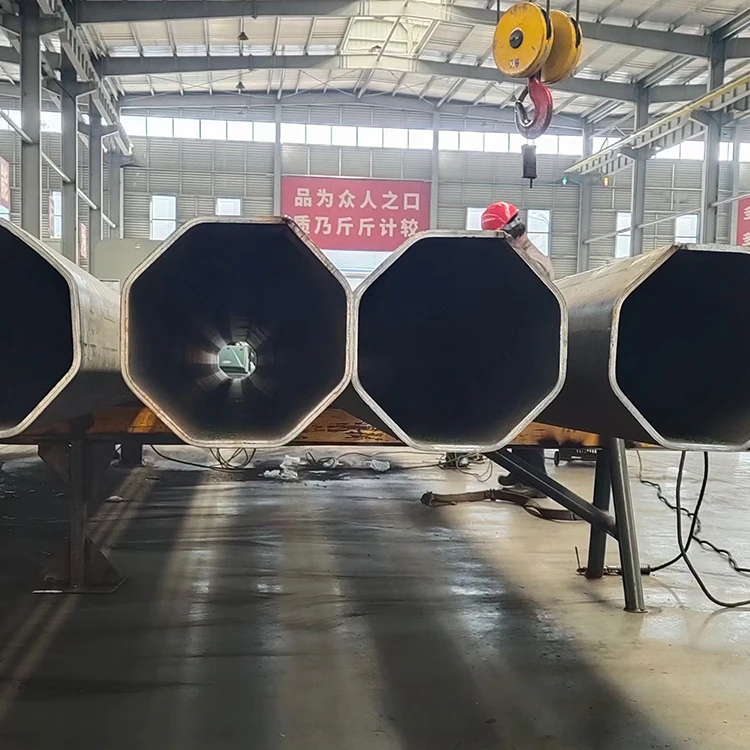 6 meters 8 meters height Solar powered stainless steel light pole made by Solar street light post/Lighting Pole Manufacturers