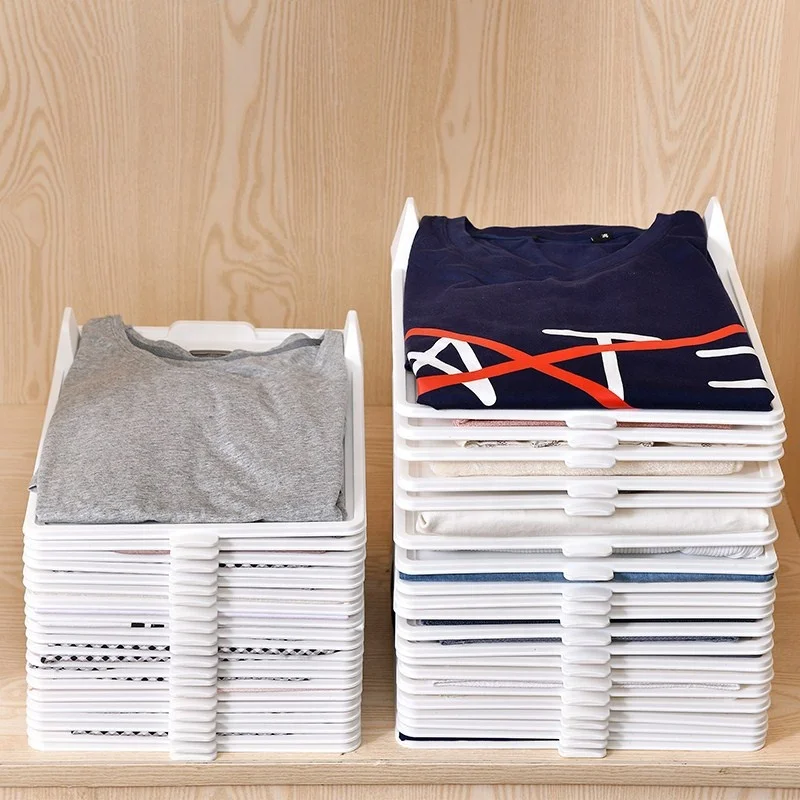 Clothing folding storage board Jeans sweaters t-shirts home wardrobe organizer Multifunctional Plastic clothing folder Product