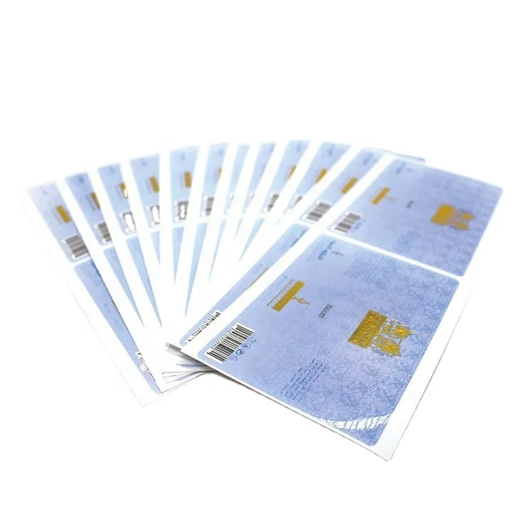 Factory Made Custom Available Waterproof Vinyl Printing Self Adhesive Sticker