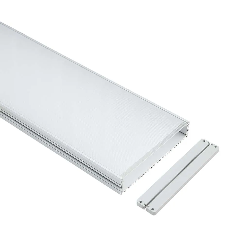 Широкий светодиодный экструзионный канал из алюминиевого профиля для светодиодной ленты