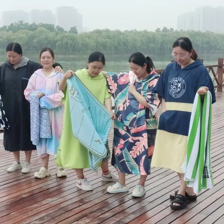 poncho towel 100% cotton beach hooded towel ponchos pattern for adult microfiber beach poncho towelchanging hooded surf