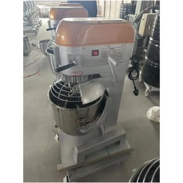 Automatic Pizza Dough Mixer Bakery Flour Kneader Machine 38 Kg Spiral Dough Mixer Restaurant Baking Equipment