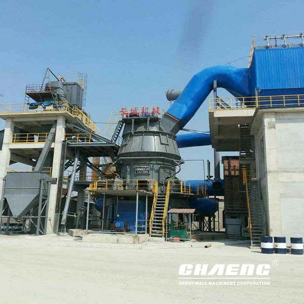 Small scale cement clinker grinding plant and packaging unit in cement factory
