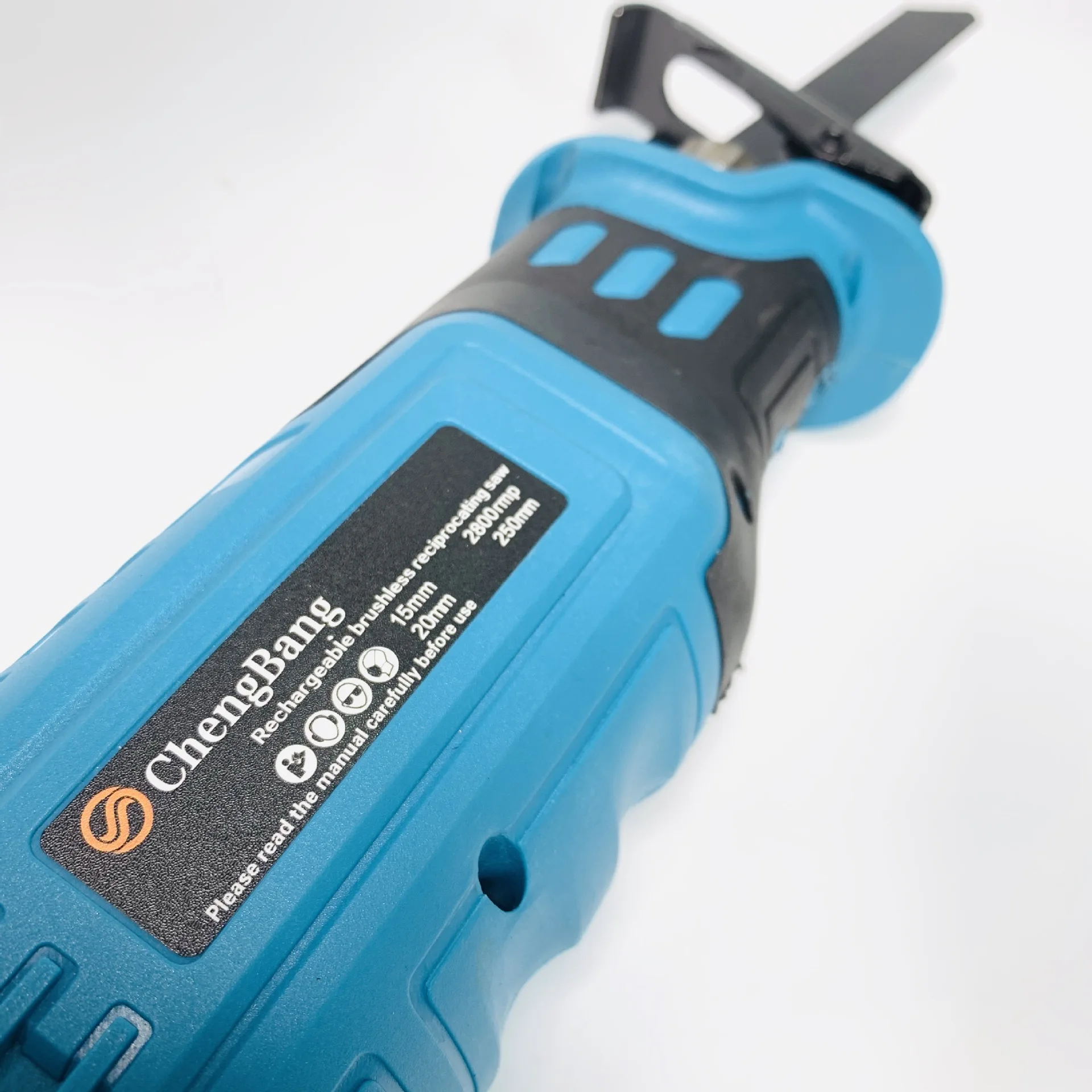 20V Portable Brushless Lithium Electric Reciprocating Saw High Power Rechargeable Cordless Saber Saws Wood Metal Cutting Machine