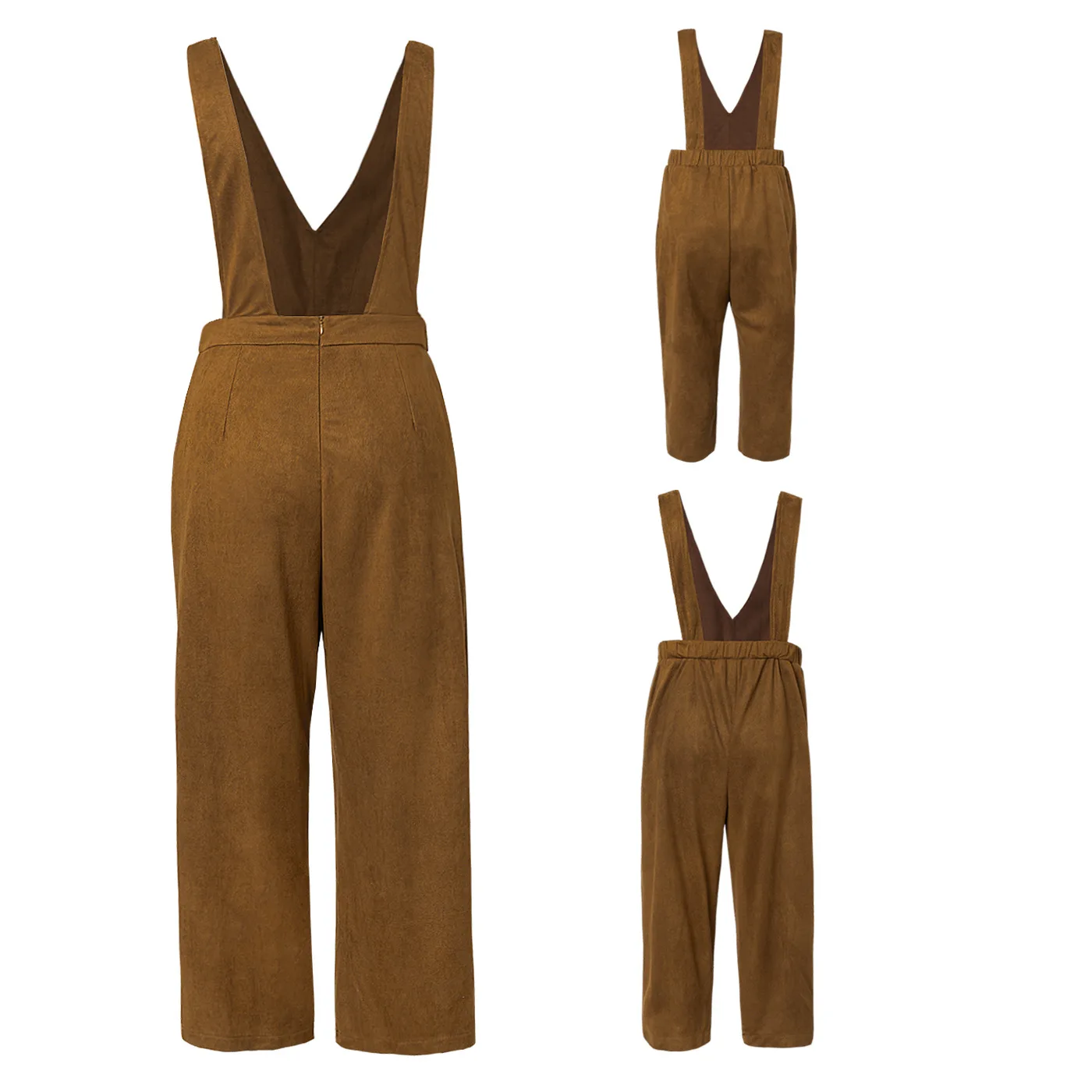 Winter Family Sets High Quality Mother Daughter Matching Clothing Overalls Velvet Khaki Mommy And Baby Outfits